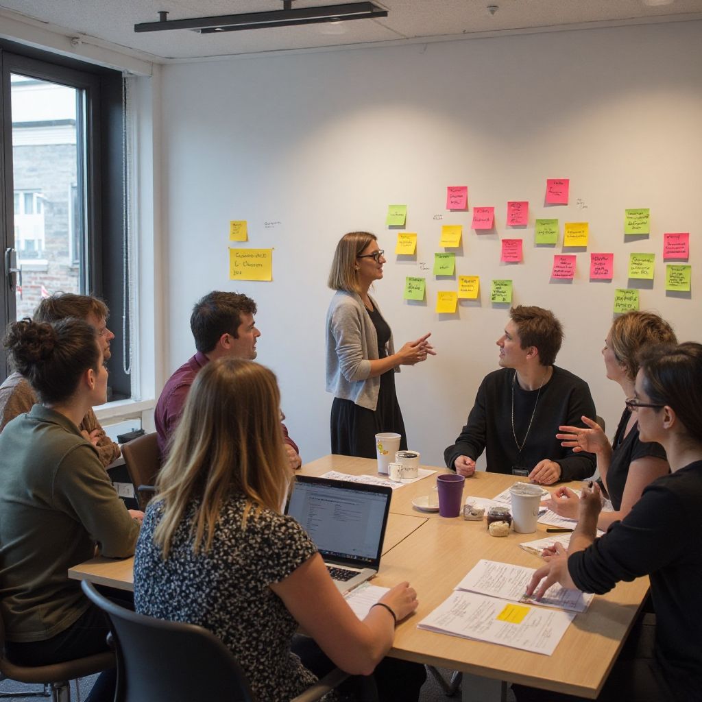 Workshop interactiv cu exerciții de grup